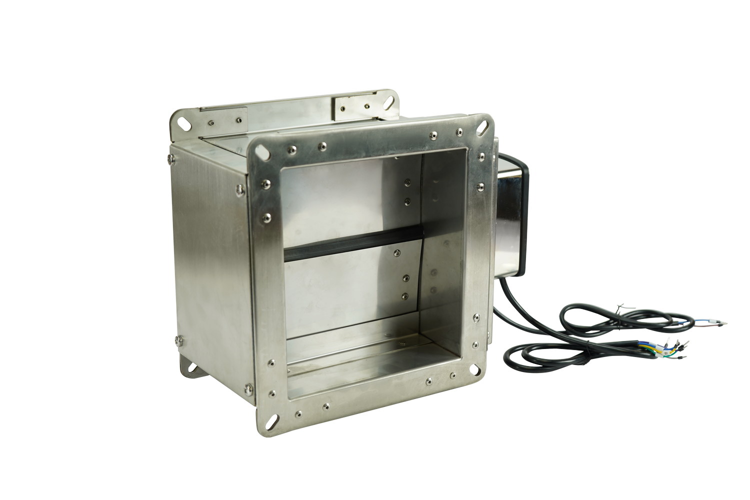 Воздушный клапан ВК прямоугольного сечения из нержавеющей стали Revit/nanoCad BIM